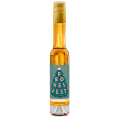 Bratapfel Likör 100ml „Frohes Fest“ – Kleines Weihnachtsgeschenk