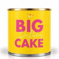 Cancake – Kuchen in der Dose „Big Birthday Cake“ – yellow (Zitronenkuchen)