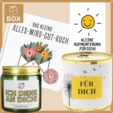 Geschenkbox Gute Besserung Paket „Kleine Aufmunterung für dich“ (Set 2)