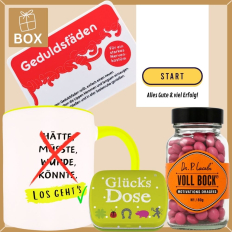 Onboarding Box – Willkommensgeschenk „Start-Button“ (Set 2)