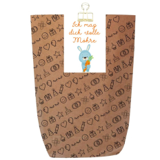 Geschenktüte ICH MAG DICH VOLLE MÖHRE - zum Befüllen
