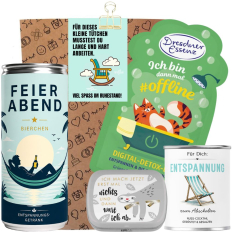 Geschenktüte Ruhestand – „Viel Spaß!“ (Set 1)