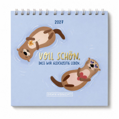 Mini-Kalender 2027 „Voll schön, dass wir gleichzeitig leben