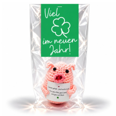 Mini Magic Glückstüte „Viel Glück im neuen Jahr“ – kleines Neujahrsgeschenk (Set 3)