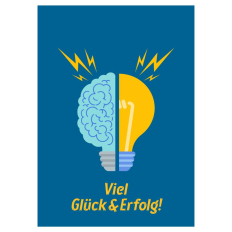 Minicard „Viel Glück & Erfolg“
