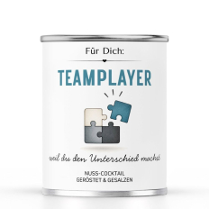 Nusscocktail Teamplayer