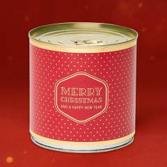 Geschenktüte „Fröhliche Weihnachten“ – Weihnachtsgeschenk für Katzenfans (Set 6)