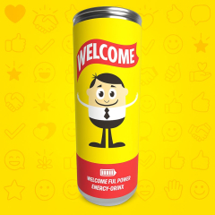 Energy Drink WELCOME