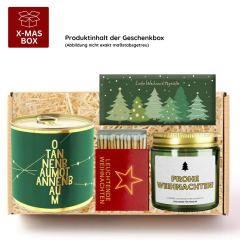 Geschenkbox Weihnachten „Frohe Weihnachten liebes Team“ – Mitarbeitergeschenk (Set 1)
