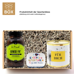 Geschenkbox Aufmunterung – Fühl dich fest gedrückt! (Set 1)