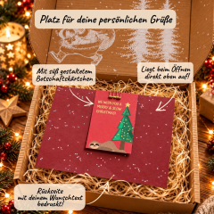 Gefüllte Geschenkbox „Merry & Slow Christmas“ – Entspannendes Weihnachtsgeschenk (Set 1)