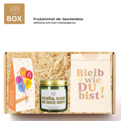 Geschenkbox zum Geburtstag – Geschenkset „Konfetti regnen“ (Set 2)