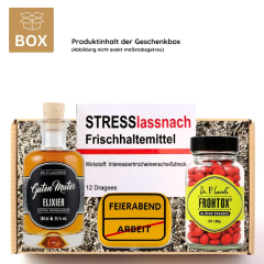 Geschenkbox Lustiges Abschiedsgeschenk „Dann geh doch“ (Set 2)
