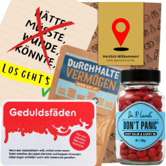 Geschenktüte Onboarding – Willkommensgeschenk „Zielpunkt“ (Set 3)