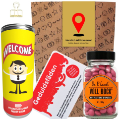 Geschenktüte Onboarding – Willkommensgeschenk „Zielpunkt“ (Set 4)