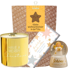 Geschenktüte „Kleine Weihnachtsfeier in der Tüte“ (Set 2)