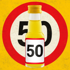 Geschenktüte 50. Geburtstag – Geschenkset „50 Years“ (Set 4)