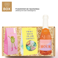 Geschenkbox witziges Geburtstagsgeschenk „Age is just a number“ (Set 3)