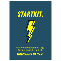 Minicard fürs Onboarding Startkit.
