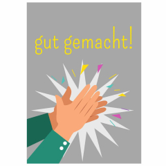 Geschenktüte zur Belohnung „Gut gemacht!“ – zum Befüllen