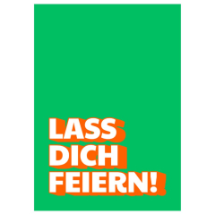 Minicard „Lass dich feiern!“