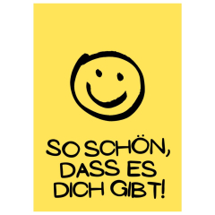 Geschenktüte Geburtstagsgeschenk „So schön, dass es dich gibt!“ – zum Befüllen