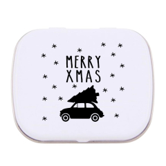 Geschenktüte „Frohe Weihnachten“ - Liebevolles Weihnachtsgeschenk (Mistelzweig – Set 5)