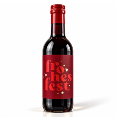 Glühwein rot 0,25L Frohes Fest