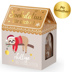 Geschenktüte „100% Weihnachten“ - Kleinigkeit zum Weihnachtsfest (Set 4)
