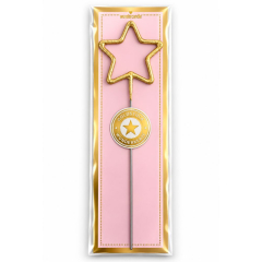Wunderkerze STERN - gold -