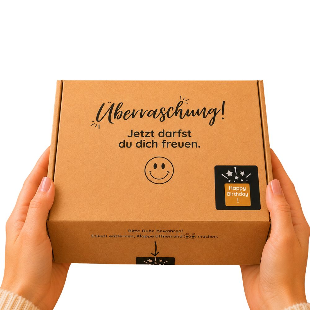 Geburtstagsbox für Mitarbeiter mit Direktversand