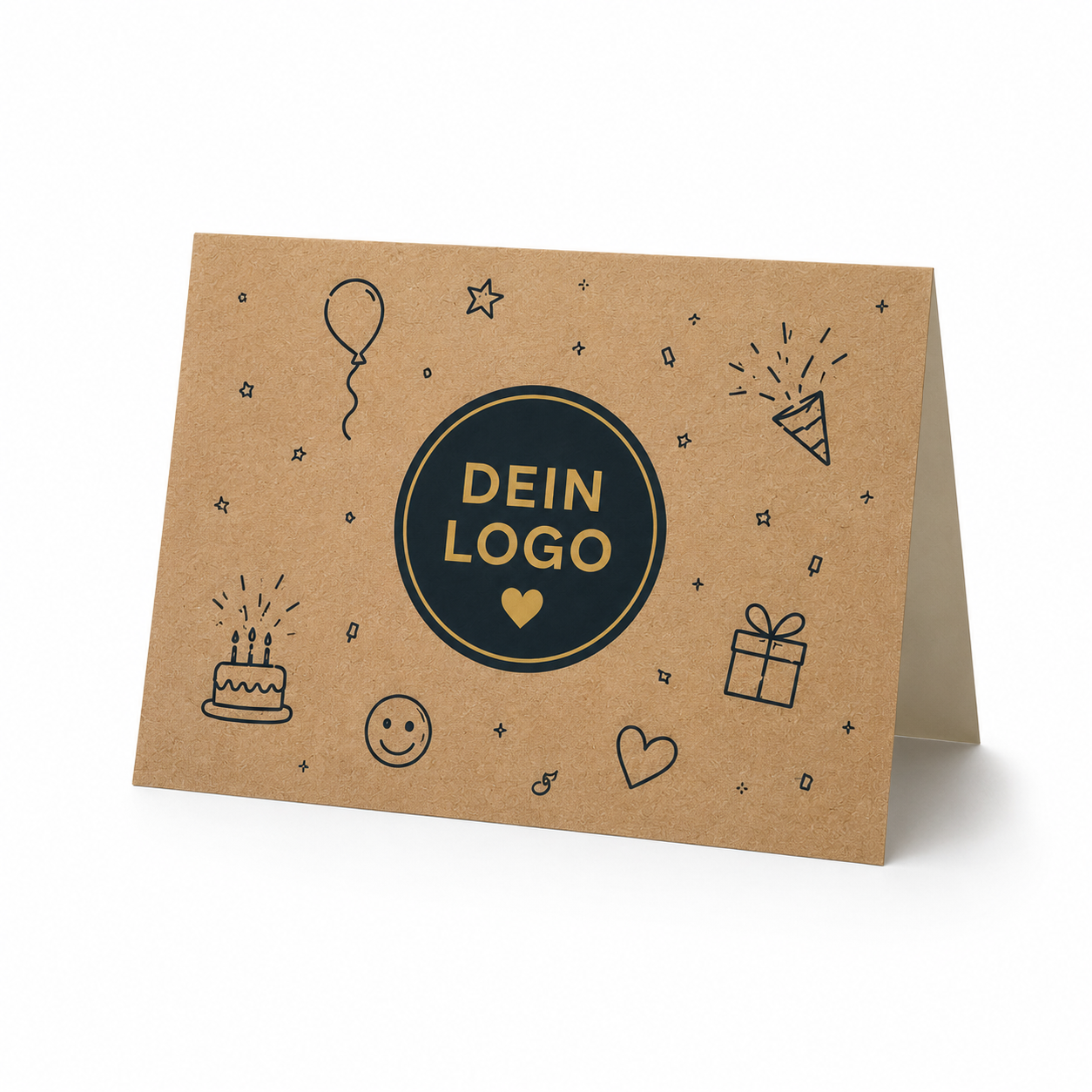 Individuelle Grußkarte im Corporate Design