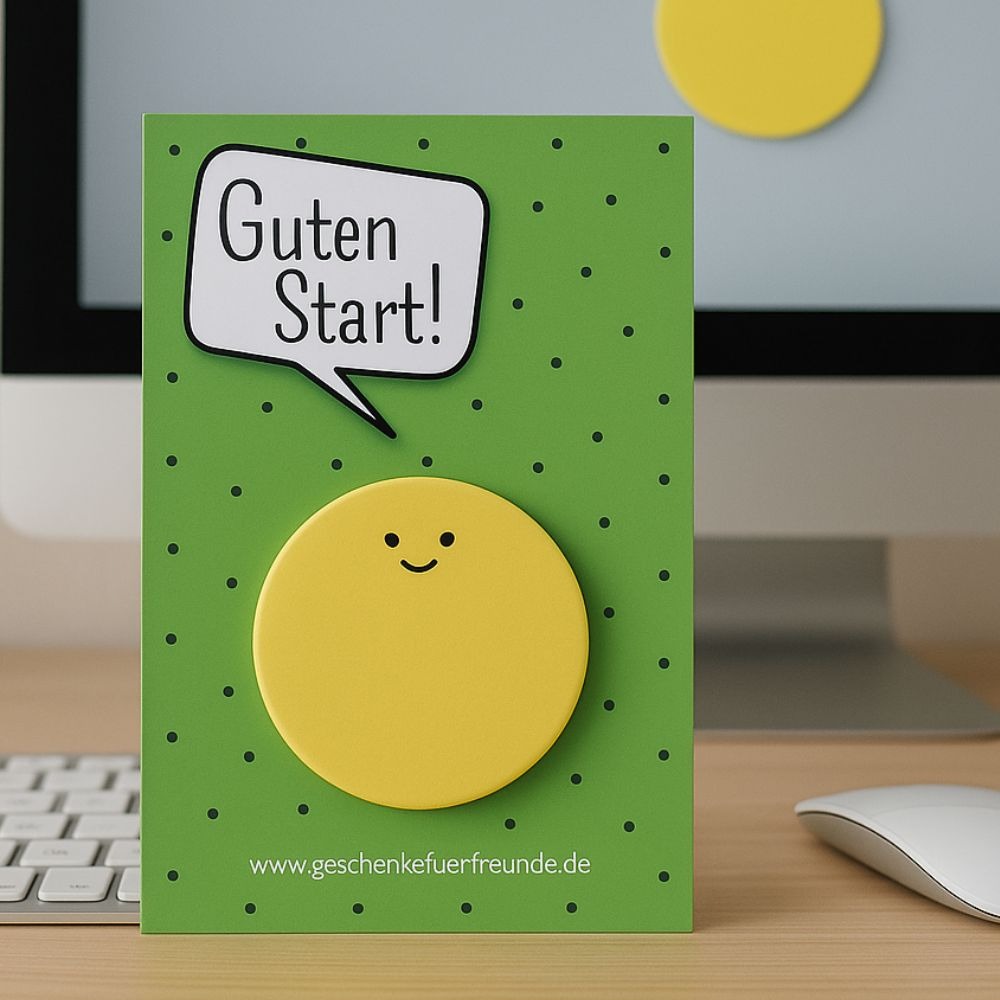 Haftnotizen Guten Start