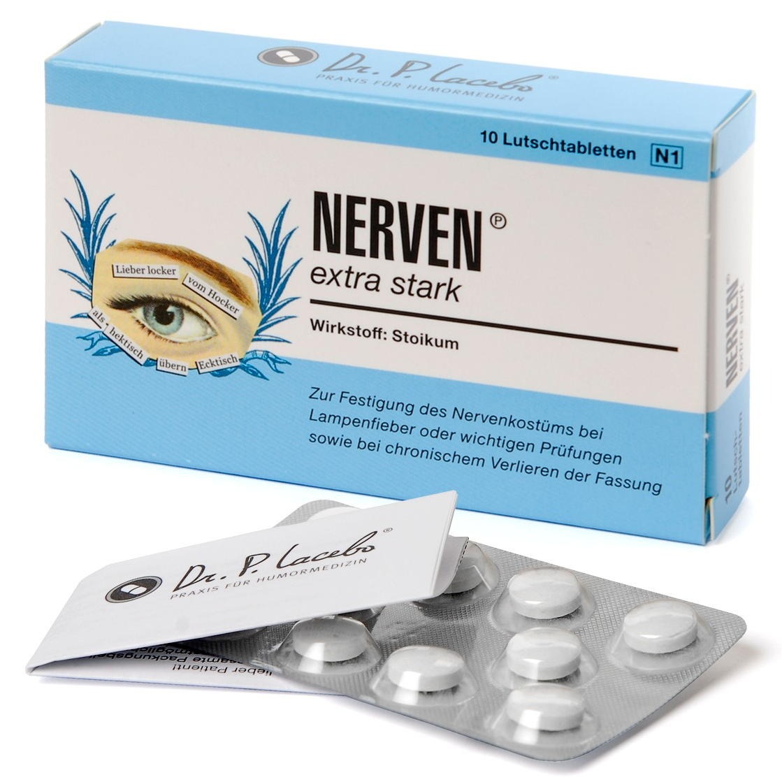 Mint Pastillen Nerven Extra Stark