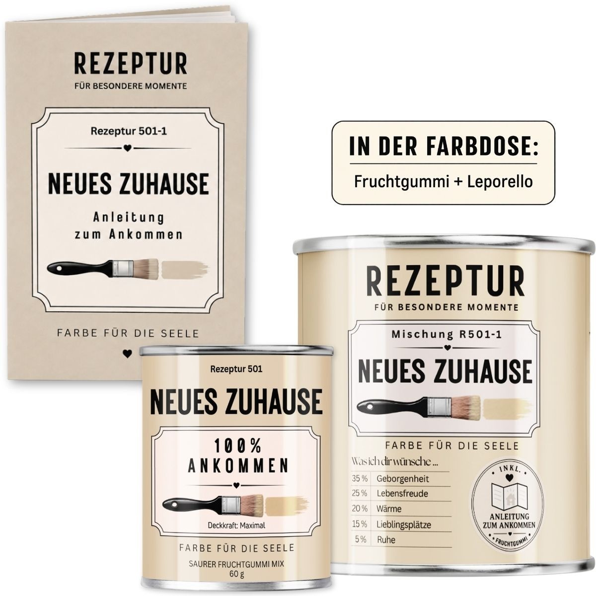 Geschenk zum Einzug für Baumarkt-Mitarbeiter